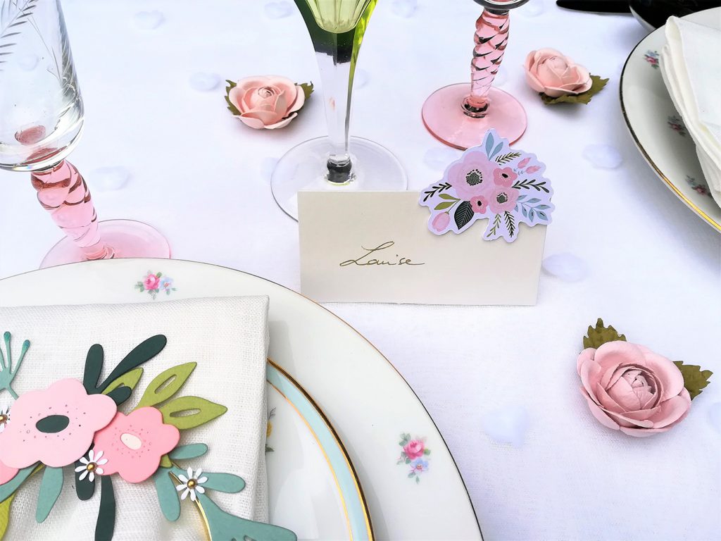 table mariage bohème